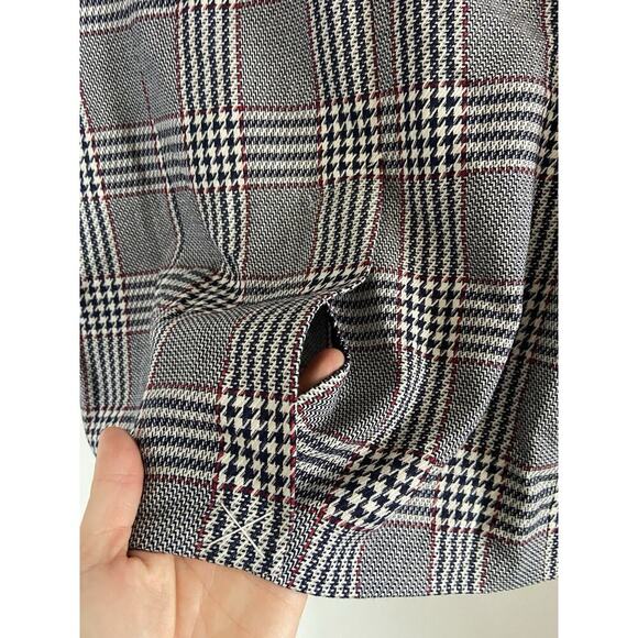 Women’s Gabrielle Union Houndstooth Blazer Size Small Button Front NWT Tweed - Picture 7 of 7